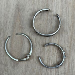 Lot of 3 toe rings.